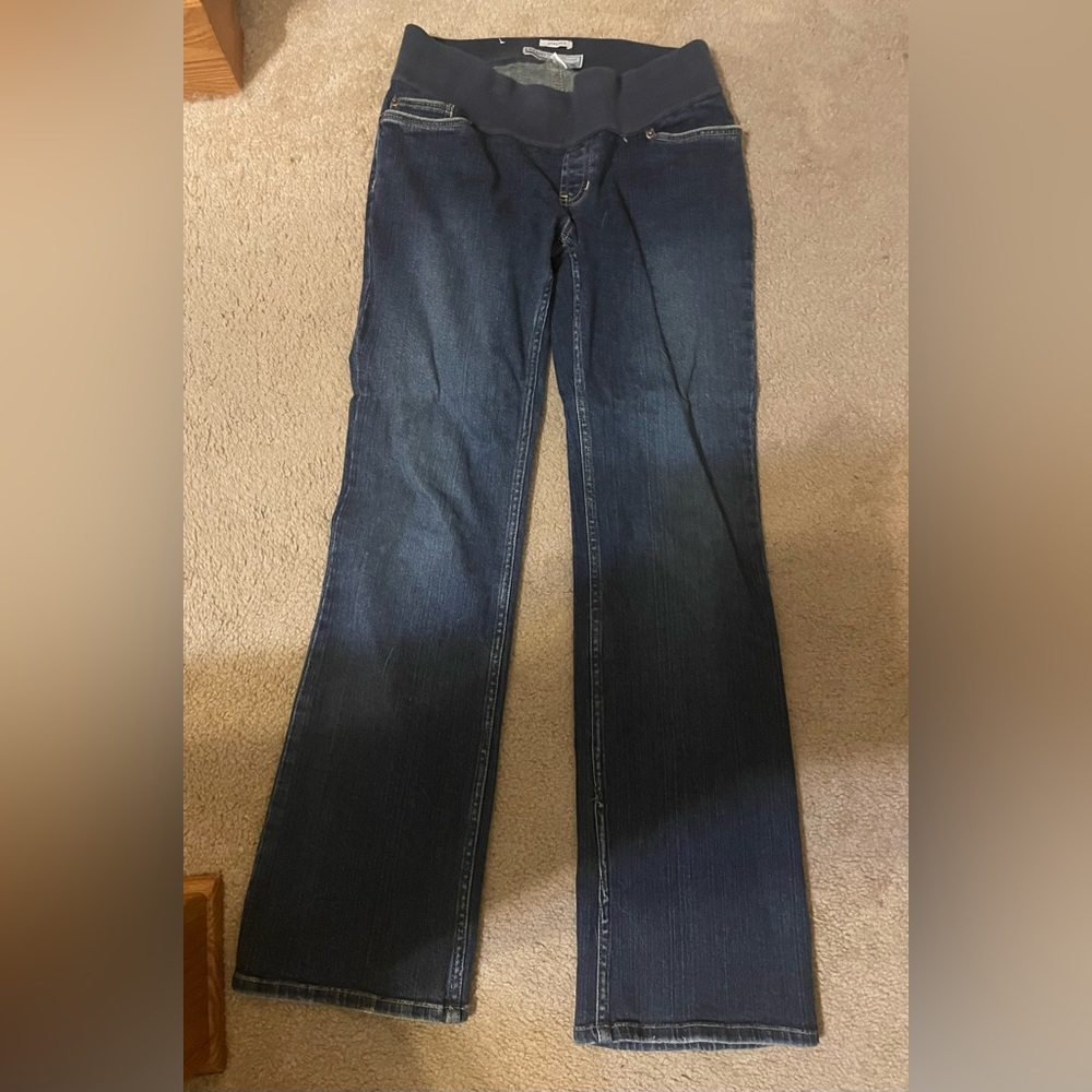 Old navy maternity stretch jeans
